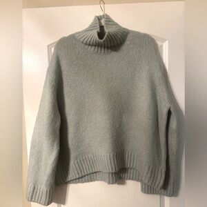 Light blue H&M turtleneck, size L